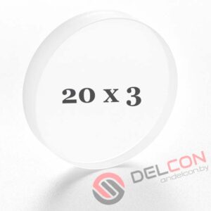 Защитное стекло 20*3 мм