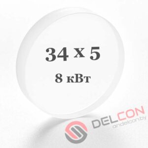 Защитное стекло 34*5 мм (8 кВт)