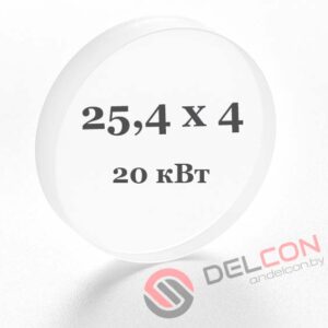 Защитное стекло 25,4*4 мм (20 кВт)