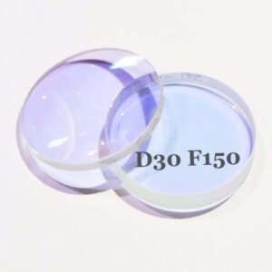 Фокусирующая линза D30 F150 мм (пара)