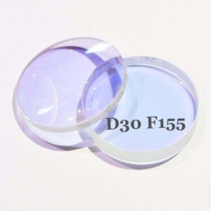 Фокусирующая линза D30 F155 мм (пара)