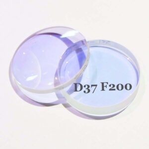 Фокусирующая линза D37 F200 мм (пара)